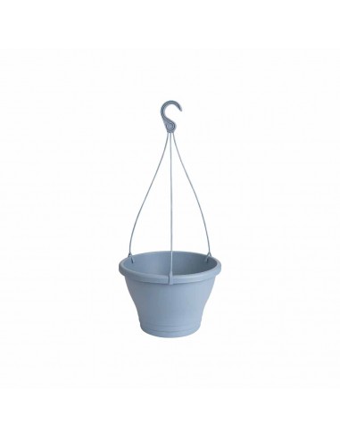 corsica hanging basket 30cm vintage blue