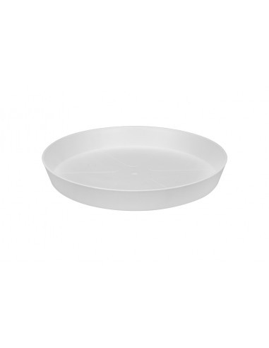 loft saucer round 28 white
