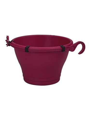 corsica hanging basket 30cm cherry red