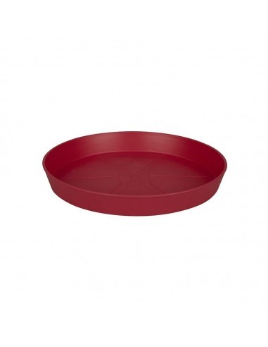 loft saucer round 14 cranberry red