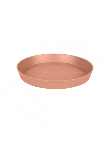 loft saucer round 14 delicate pink